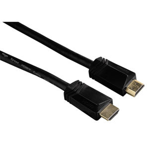 Hama HDMI kábel vidlica - vidlica, pozlátený 3* 5m - Kábel