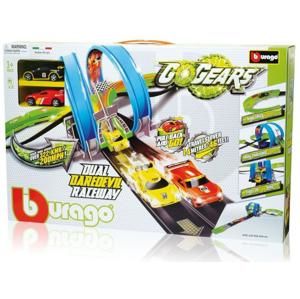 Bburago GO GEARS Daredevil Raceway Dual Loops 30262 - Autodráha