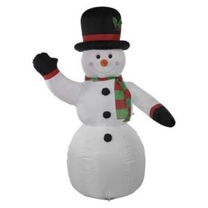 Emos LED vianočný snehuliak nafukovací 200cm, studená biela DCCF21 - Vianočná dekorácia