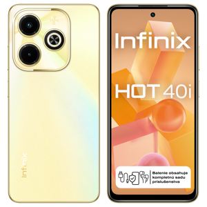 Infinix Hot 40i 4/128GB zlatý X6528B128GO - Mobilný telefón