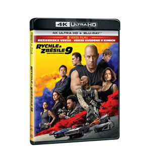 Rýchlo a zbesilo 9 (2BD) - pôvodná a režisérska verzia - UHD Blu-ray film (UHD+BD)