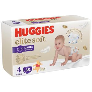 HUGGIES® Elite Soft Pants Nohavičky plienkové jednorázové 4 (9-14 kg) 38 ks 1695299
