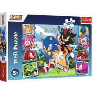 Trefl Trefl Puzzle 100 dielikov - Zoznámte sa so Sonicom / SEGA Sonic The Headgehog 16465