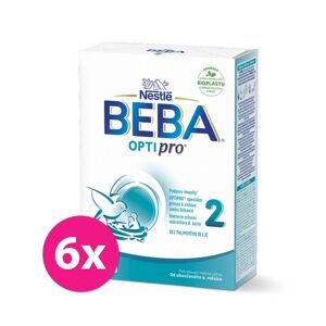6x BEBA OPTIPRO® 2 Mlieko pokračovacie, 500 g? VP-F170853
