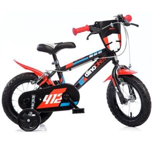 DINO Bikes DINO Bikes - Detský bicykel 12" 412US - čierno-červený 2017