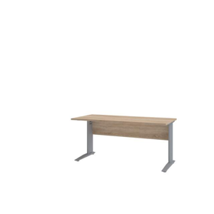 UNO S 160 V-1 MBAR - stôl 160 dub bardolíno, predný panel DTD nohy kovové (407235)