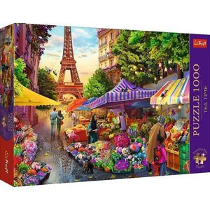 Trefl Trefl Puzzle 1000 Premium Plus - Čajový čas: Kvetinový trh 10799