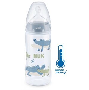 NUK FC+ fľaša s kontrolou teploty 300 ml - modrá 10741104