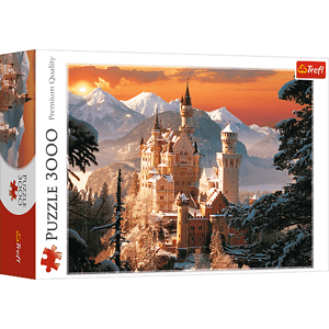 Trefl Trefl Puzzle 3000 - Zimný zámok Neuschwanstein, Nemecko / Kirch 33025