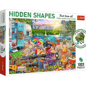 Trefl Trefl Puzzle 1000 Hidden Shapes -Výlet karavanom 10677