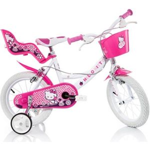 DINO Bikes DINO Bikes - Detský bicykel 16" 164RL-HK2  Hello Kitty 2 164R-HK2 - Bicykel