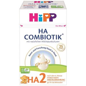 HiPP Výživa následná dojčenská mliečna HA 2 Combiotik® 600 g, od uk. 6. mesiaca 2184-03