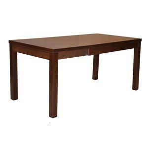 KETTY 135R L18 OR - Stôl lamino135x90+50cm plát 18, orech