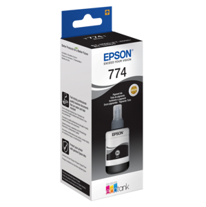 Epson T7741 Pigment Black ink bottle 140ml M100/M200/L600 - Náplň pre tlačiareň