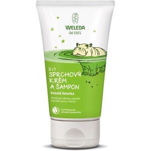 WELEDA 2 v 1 Sprchový krém a šampón, Veselá limetka (150 ml) 7510