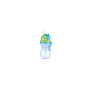 Tescoma Bambini 668172.54 Detská fľaša so slamkou BAMBINI 300 ml - zelená, modrá