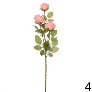 Ruža kus ružová 50cm 218831R - Umelé kvety