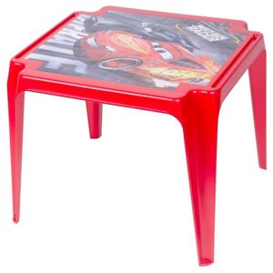 TAVOLO BABY Disney Cars 802469 - Stôl detský, plastový, červený s motívom Autá, 55x50x44 cm,