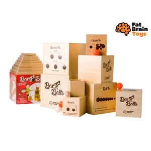 Fat Brain Fat Brain Bedničky s loptičkami hra 14,5 x 14,5 cm WKW014127