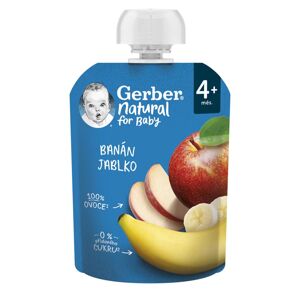 GERBER Natural kapsička banán a jablko 90 g 12518277