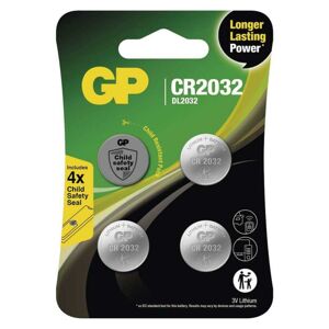 GP CR2032 4ks - Batérie líthiové