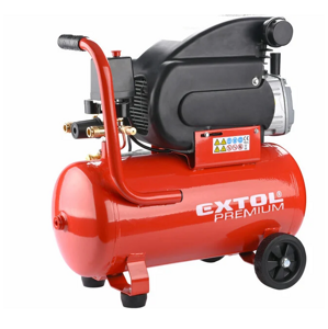 EXTOL 8895310 - Kompresor olejový, príkon 1,5kW, nádoba 24l, max. 8bar