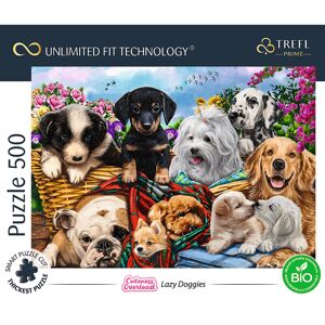 Trefl Trefl Puzzle 500 UFT - Leniví psíkovia 37464