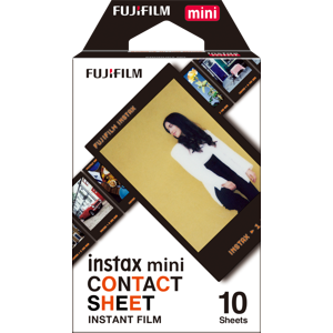 Fujifilm Instax MINI 10list Contact - Fotopapier určený pre fotoaparáty Instax MINI