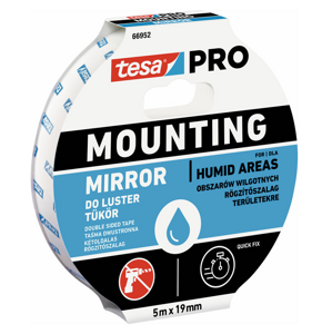 TESA 96953 - Páska montážna na zrkadlá 66952, 19mm x 5m