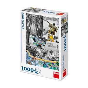 Dino toys Dino BARCELONA - KOLÁŽ 1000 Puzzle DN532670
