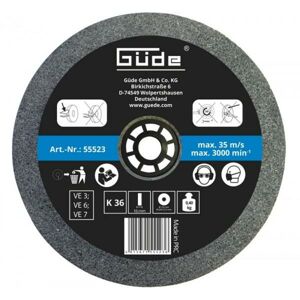 GUDE - Brúsny kotúč 125x16x20 mm K36