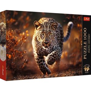 Trefl Trefl Puzzle 1000 Premium Plus - Foto Odysea: Divoký leopard 10818