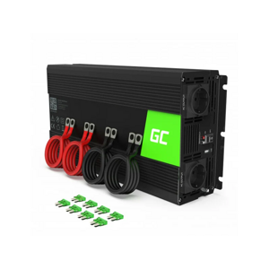 Green Cell INV10 automobilový menič napätia 12V to 220V, 2000W/4000W - Invertor