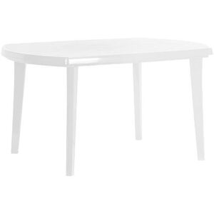CURVER®ELISE BI 802020 - jedálenský stôl s otvorom na slnečník, biely, plast