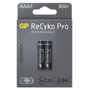 GP ReCyko Pro Professional HR03 (AAA) 800mAh 2ks - Nabíjacie batérie