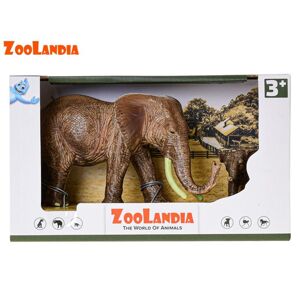 MIKRO -  Zoolandia slonica s mláďaťom 51047 - Zvieratká