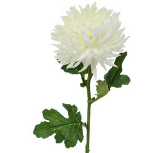 Chryzantéma kus biela 65cm 1500034B - Umelé kvety