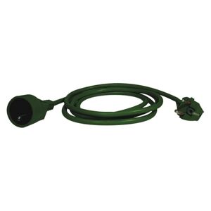 Emos 1 zásuvka 5m zelený - Predlžovací kábel