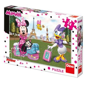 Dino toys Dino MINNIE V Paríži 24 Puzzle DN351561