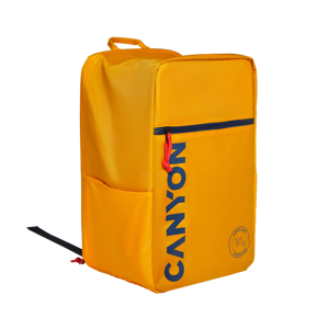 Canyon CSZ-02 žlto-modrý CNS-CSZ02YW01 - Príručný batoh pre nízkonákladové letecké spoločnosti s priečinkom pre notebook 15.6"