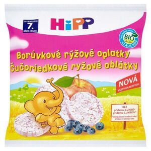 HiPP BIO Čučoriedkové ryžové oplátky pre deti 30 g CZ3569-03