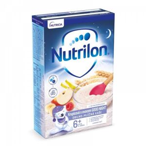 NUTRILON Pronutra Krupicová mliečna kaša s ovocím GOOD NIGHT od uk. 6. mesiaca 225 g 170559