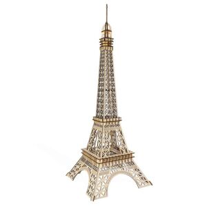 Woodcraft construction kit Drevené 3D puzzle Eiffelova veža veľká XF-B001 - 3D skladačka