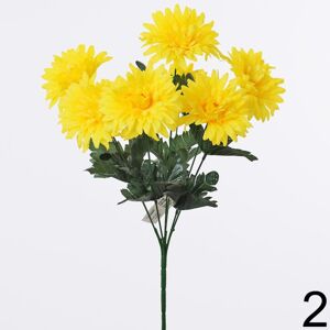 Kytica chryzantéma žltá 42cm 1500323ZL - Umelé kvety