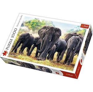 Trefl Puzzle Trefl Africké slony 1000d 10442