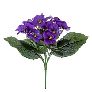 Kytica FIALKA 29cm 228617 - Umelé kvety