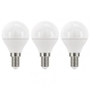 Emos Classic mini globe 6W E14 neutrálna biela 3ks - LED žiarovky