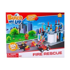MIKRO -  BuildMeUp stavebnica - Fire rescue 204ks 70205 - stavebnica