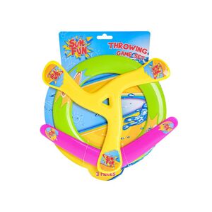 MIKRO -  Sun Fun frisbee set 3ks 720554 - set