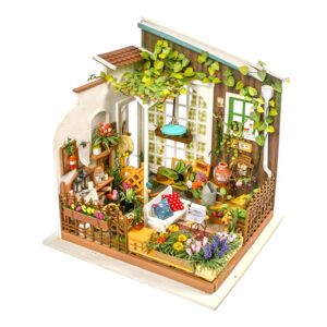 RoboTime miniatúra domčeka Záhradná terasa DG108 - skladačka
